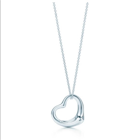 Tiffany & Co. Jewelry - #010 TIFFANY & CO NECKLACE "open heart"